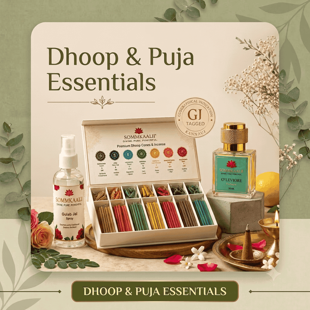 Dhoop & Puja Essentials - Olive Blooms