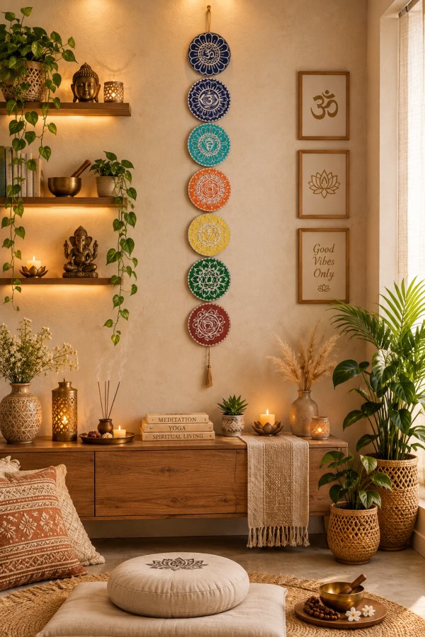 Seven Chakra wall decor